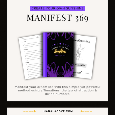 "Manifest 3-6-9" 5-Minute Daily Guided Journal