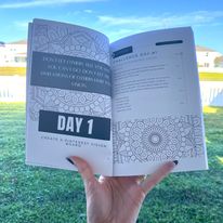 Create Your Own Sunshine: 28-Day Self Love Workbook: Black & White Mindful Coloring Edition