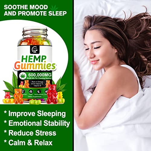 Hemp Gummies 600,000mg Extra Strength