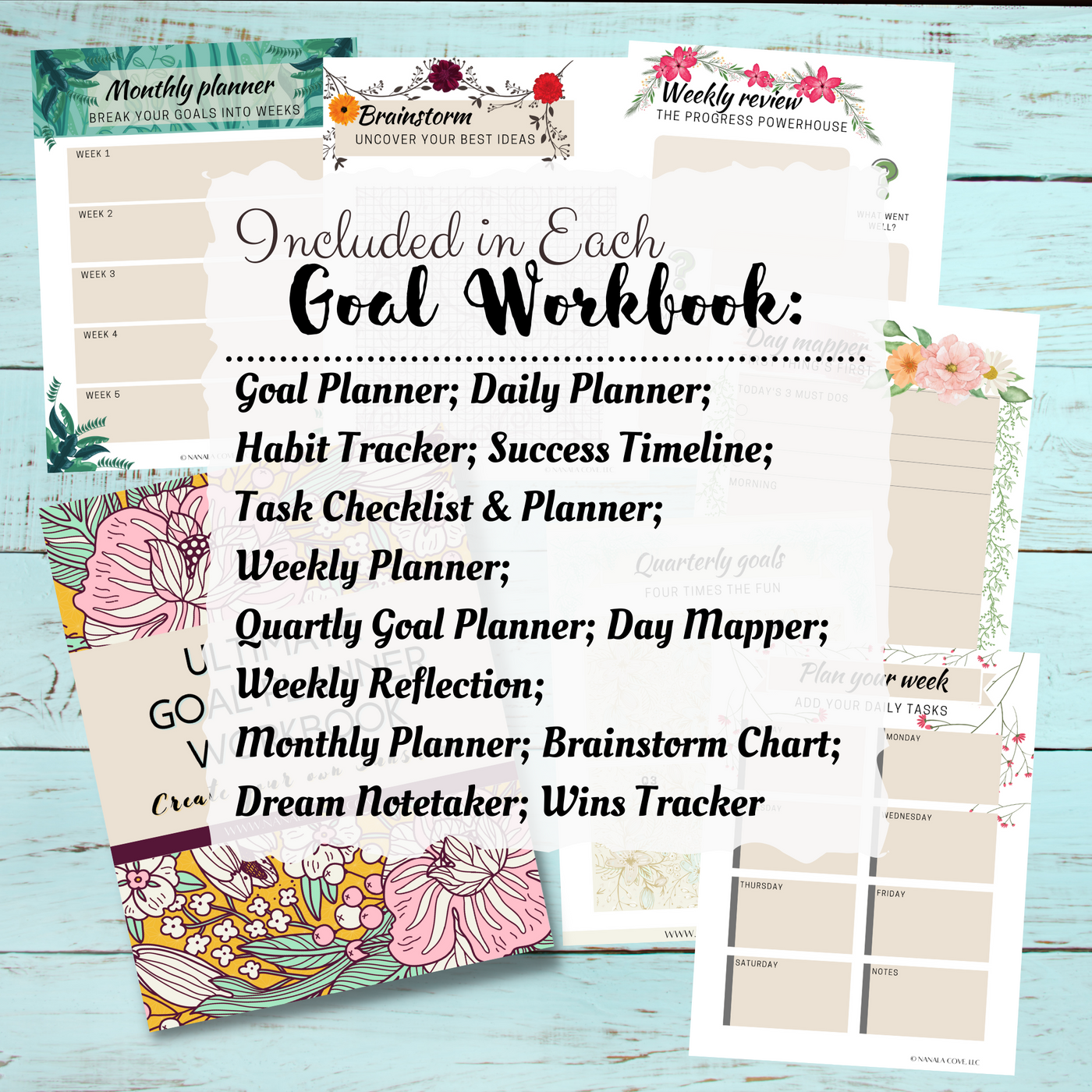 Ultimate Goal Planner E-Version (Instant Download!)