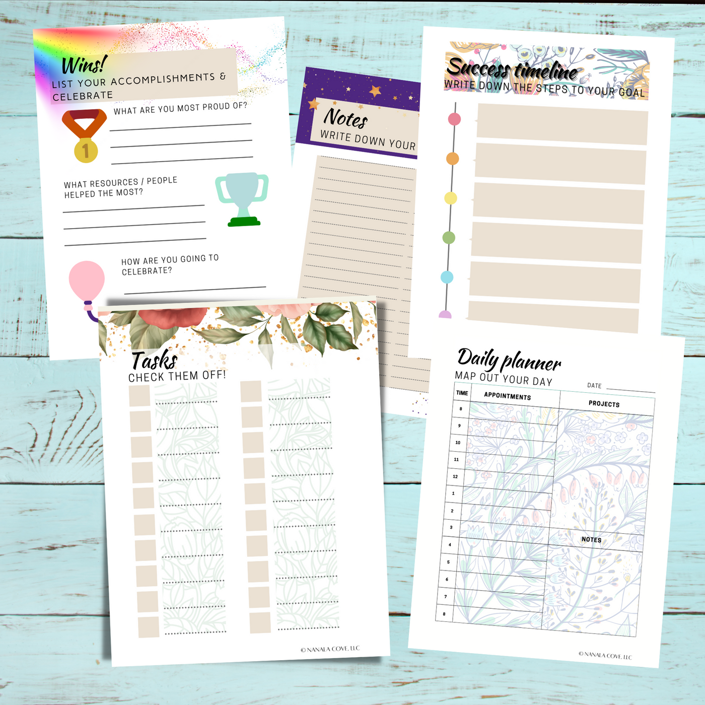 Ultimate Goal Planner E-Version (Instant Download!)