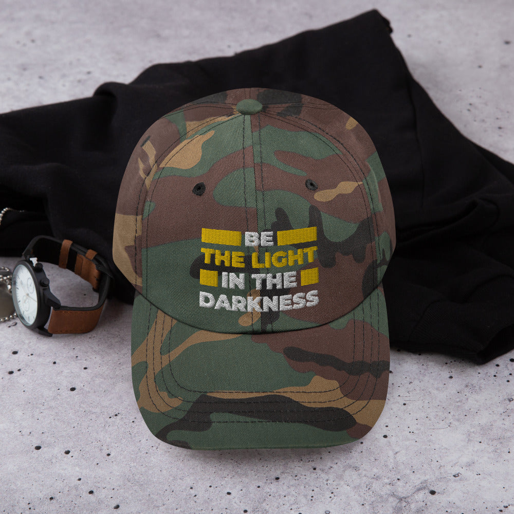 "Be The Light In The Darkness" Perfect Dad Hat