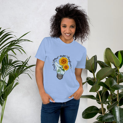 "Create Your Own Sunshine" Jersey Unisex T-Shirt