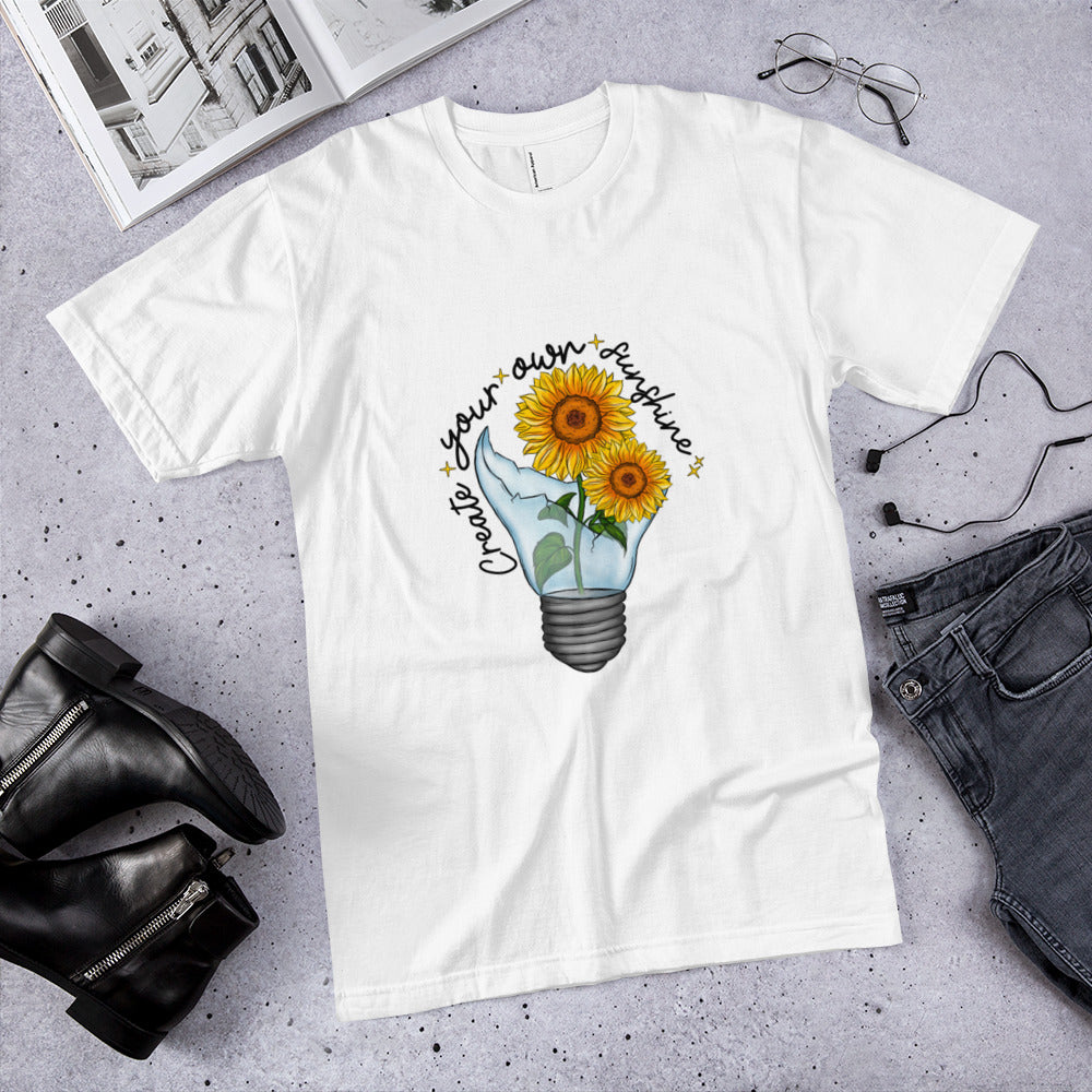 "Create Your Own Sunshine" Jersey Unisex T-Shirt