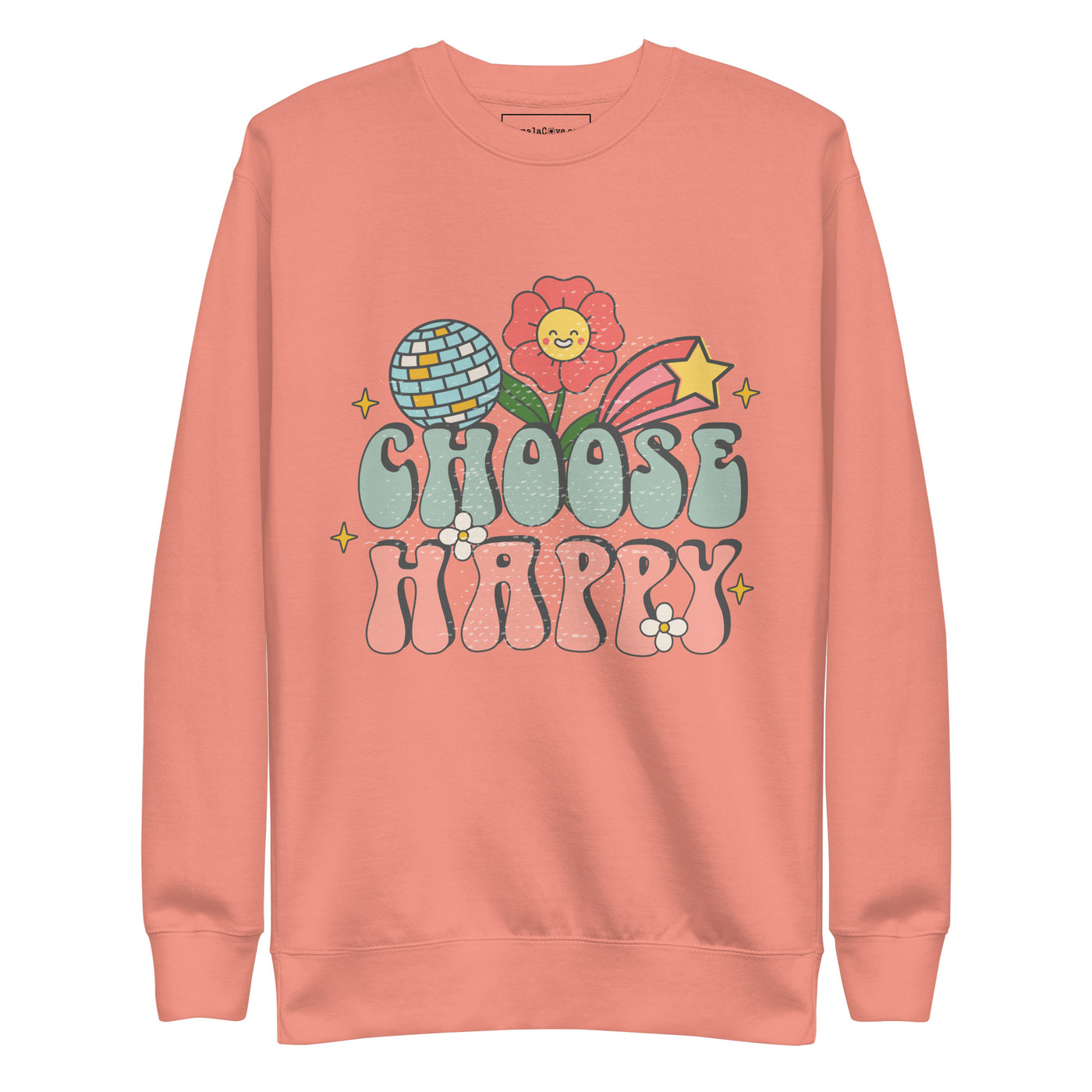 "Choose Happy Disco" Unisex Premium Sweatshirt