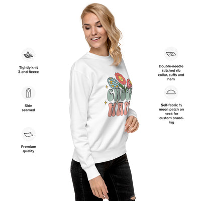 "Choose Happy Disco" Unisex Premium Sweatshirt