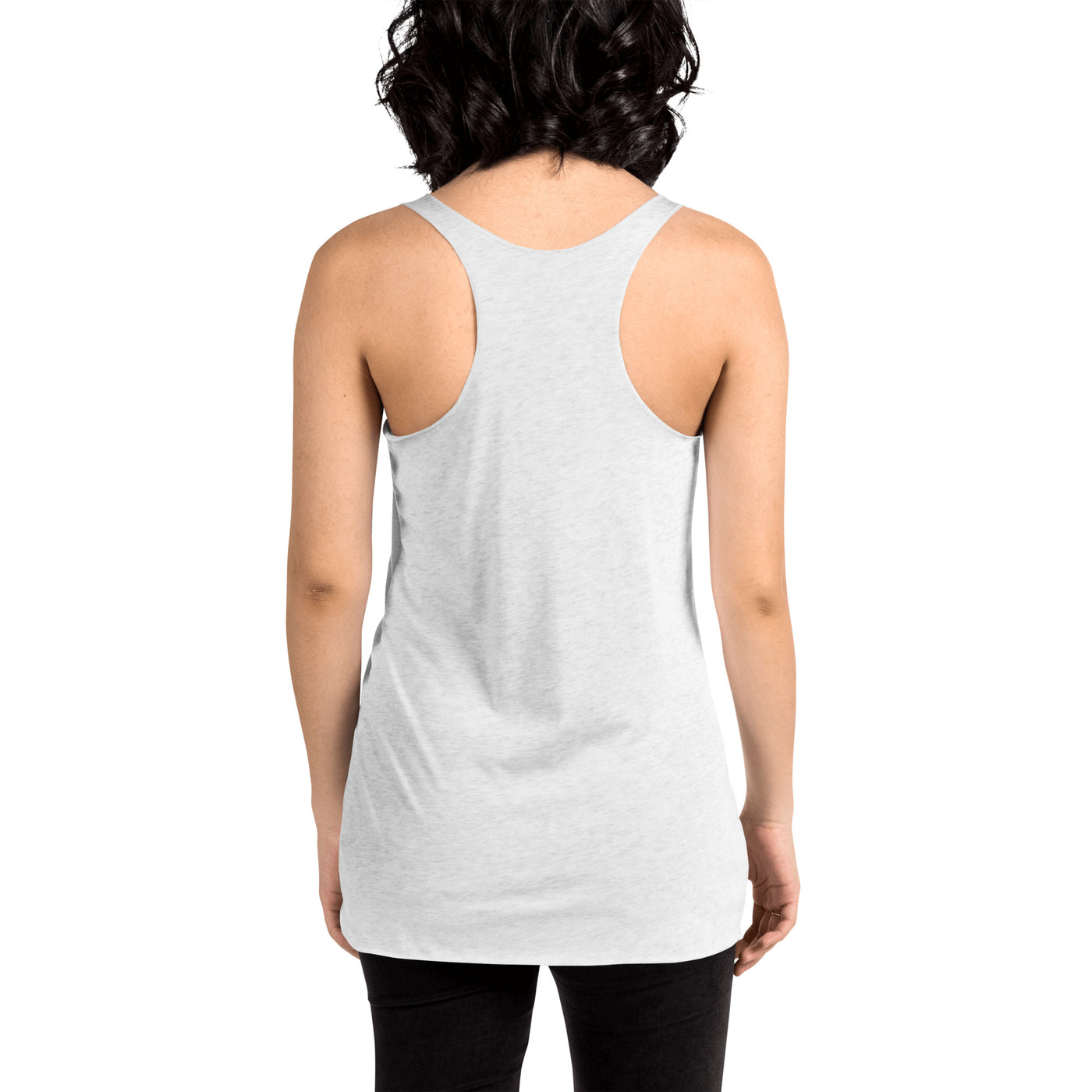 "Be A Rainbow In Someone's Cloud" Women's Racerback Tank