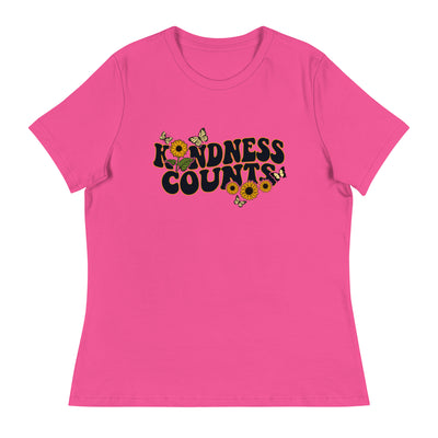 "Kindness Counts" Women's Relaxed T-Shirt