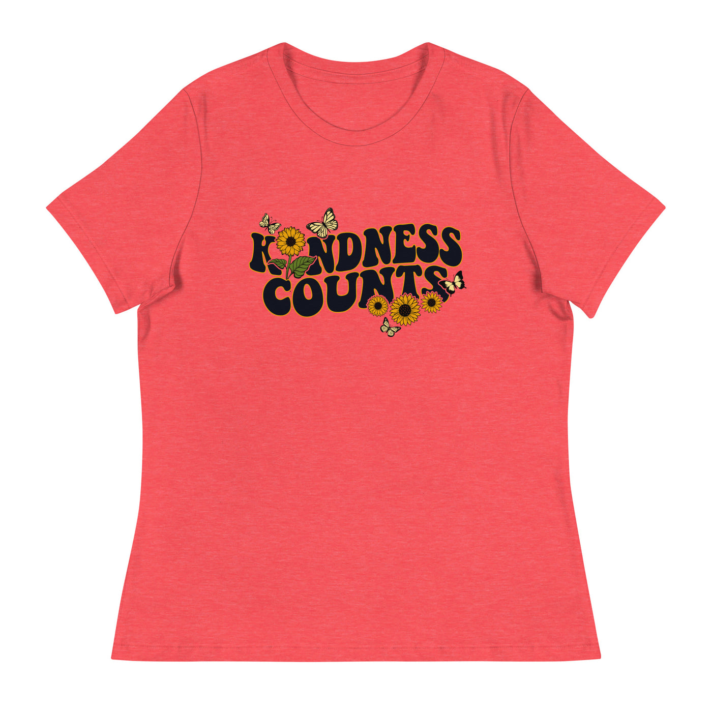 "Kindness Counts" Women's Relaxed T-Shirt