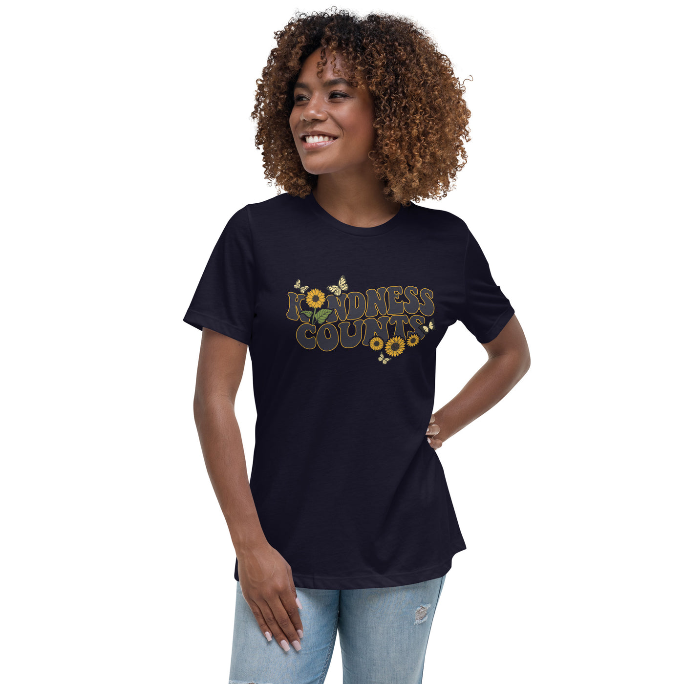 "Kindness Counts" Women's Relaxed T-Shirt