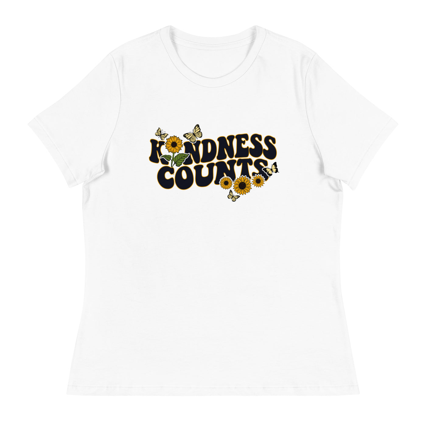 "Kindness Counts" Women's Relaxed T-Shirt