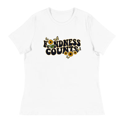 "Kindness Counts" Women's Relaxed T-Shirt